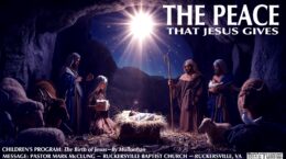 THE PEACE THAT JESUS GIVES