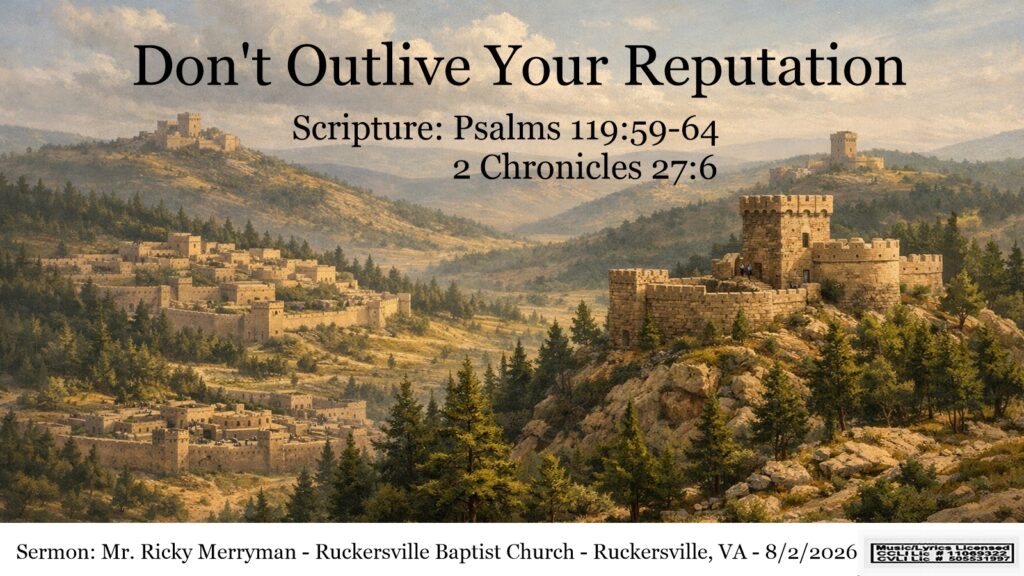 LATEST SERMON (8-2-2026)